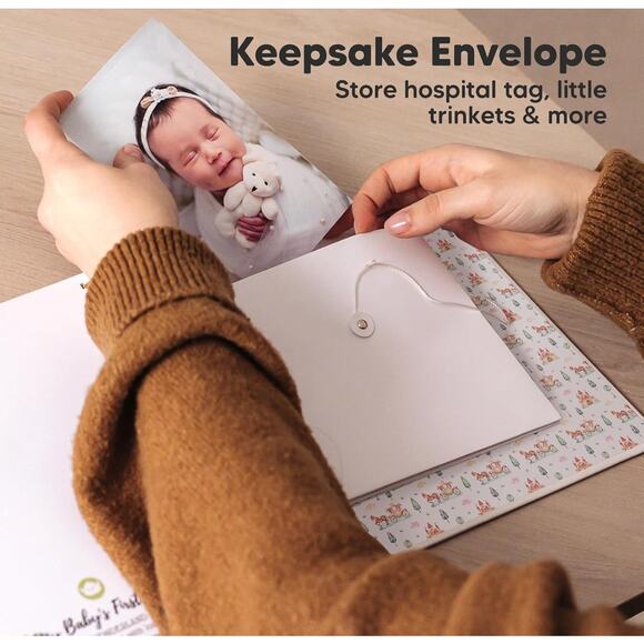 Baby Memory Book – Milestone Keepsake Journal - Picture 6 of 8